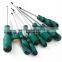 LAOA 9pcs High quality Cr-Mo steel screwdriver set with bag