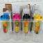 2015 new custom logo bpa free tritan fruit infuser water bottle, infuser water bottle Tritan sport water bottle plastic hot sale