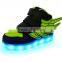 Lastest Kids Girls Boys LED Light Up Sneakers Luminous Casual Flashing Usb Charger Led Shoes