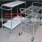 Clean Room ESD Wire Storage Rack with Conductive casters