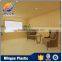 Liaoning China supplier eco indoor composit PVC wall panel & railings-customized design