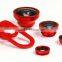 Mobile Phone Telephoto Lens 4 in 1 Detachable Multifuction Lens