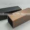 diamond grid square PU leather eyewear packing case