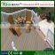 WPC Decking for Outdoor Green Garden Building With Crack-resistant And Long Lifespan