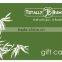 SILK PRINTED PVC GIFT CARD