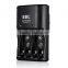 2016 EBL New Design Fast Universal Battery Charger With Rechargeable Battery