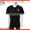 China Clothes Factory 100% Cotton T Shirts Man Woman Promotion Custom Design V Neck Tee Shirts