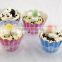 2015 New 100pcs/lot Clear Plastic Single Cupcake Cake Case Muffin Dome Holder Box Container