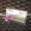 Bottom Price high quality mirror effect business metal card