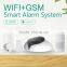newest gsm alarm system GS-S1 from golden security & gsm home alarm system smart home wifi alarms with camera
