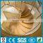 interior steel wood spiral staircase