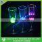Led Light Up Plastic Champagne Lamp Glass With Logo For Bar