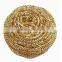 Brass copper scrubber cleaning ball