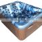 hot sale 2 person hot tub spa,double whirlpool bathtubs for couple