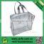 Hot sale clear pvc tote cosmetic bag,packaging clear pvc cosmetic bag