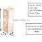 DIY carving fashionable led night table lamp with friendly material