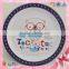 New product high quality toxic free printing melamine easter dinner plate