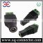 Wholesale green color male and female dc power connector