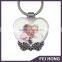 Wholesale High Quality Heart Shape Love Heart Custom Digital Printed Keychain