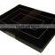 Promotional Rectangular Faux Leather Table Mat, OEM PU Coaster Mail-order Packing