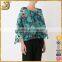 Hot sexy floral wide lace blouse for woman