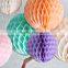 wedding party home decor paper honeycomb ball