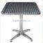 Trade assurance alu folding dining table