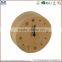 Carved wood wall clock for home decor made in china , wood crafts wall clocks