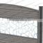 Wood Plastic Fence/Enclosure Wall 1.8m/2.0m/fence/wood/plastic/figured/arc top rail