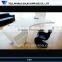 Hot sale  modern elegant design acrylic curved office desk