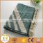 Wholesale 100% Acrylic knit twill heavy throw blanket