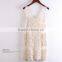 Promotion new crochet hollow knitting handmade bikini cover top blouse dress