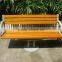Wooden park bench solid wood bench furniture