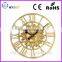 Plastic 15 inch 38 cm sun shape wall decor antique big outdoor clock