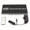 2*8 HDMI switcher splitter 2x8 3D 1080P,HDMI switch splitter with amplifier 1.4a 1080P ,HDMI Splitter 2 In 8 Out w/ IR Remote