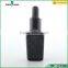 20ml 30ml 50ml square black glass dropper bottle glass essential oil bottle free sample with dropper