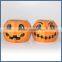 Happy Halloween Decorative Ceramic Pumpkin Candle Jar