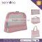 professional design any kinds of woman Mesh cosmetic bag/fashion handbag