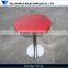 Artificial marble top high glossy modern round or square small 2 seater dining table