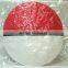 China Factory Stuffed Poke Ball pillow Round Cushion pokemon Pillow pokemon go pillow cheap pokemon soft plush pillow for sale