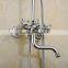 Luxury hotel rain/rainfall bathroom shower set,antique brass shower set