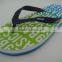 663 LOULUEN Cheap Wholesale EVA Rubber Slippers Man Beach Flip Flops PVC Upper