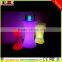 LED bar light up furniture/led cocktail bar table with chairs for party
