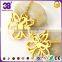 Luckly flower for mothers day magnetic necklace full gold pendant