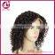 Free sample afro curl hair bundles silk top full lace wig mongolian hair for women