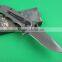 OEM titanium surface folding knife with 5CR13MOV blades
