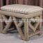 Tufted foot sofa ottoman