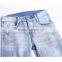 2016 Summer Fashion Hot Fix Rhinestone Jeans Woman High Waist Pockets Sexy Skinny Capri Pants Women