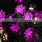 20LED Solar Power Outdoor Pattery Decor Lamp Lotus Flower String Lights