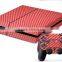 New Style Carbon Fiber Skin Sticker for Ps4 Console & Controller